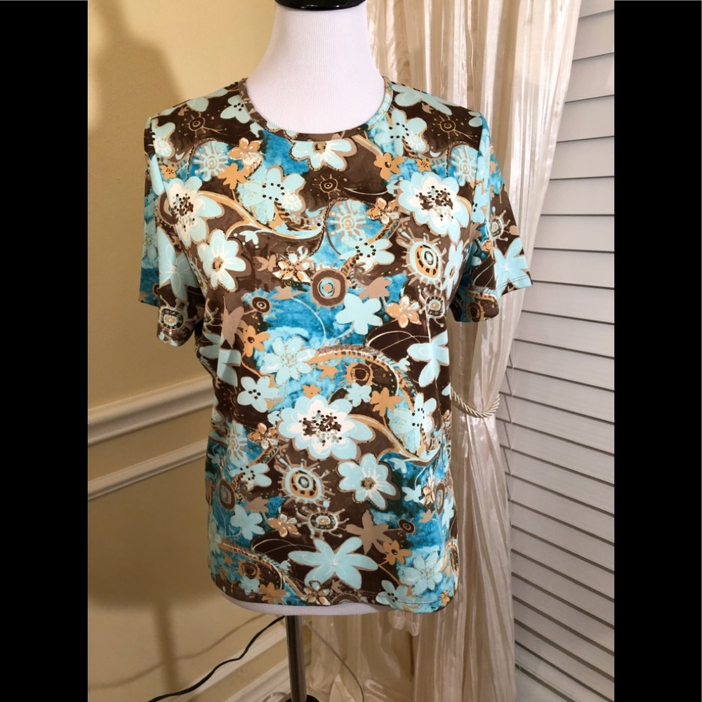 TanJay Top Floral Print